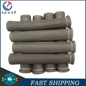 Boots Heat Shield Protector Sleeve 8pcs For 1200° New Plug Wire SBC BBC 350 - Picture 1 of 6