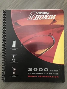 2000 CART FedEx ChampCar🇺🇸 IndyCar Honda HPD Media Guide - Bild 1 von 24