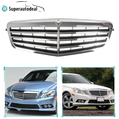 Rejilla de parachoques delantero para Mercedes Benz W212 Clase E E E550 E350 E63 2010-2012 2013 Foto 1 de 4