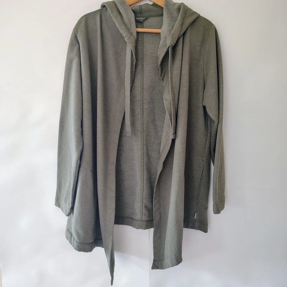 Sudadera con Capucha Frente Abierto Eddie Bauer L Larga Granolagirl Laganlook  Foto 1 de 4