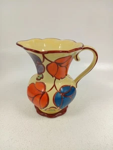 Vintage Wades Hand Painted Jug Vase Floral Pattern Made in England 7" Tall - Picture 1 of 9