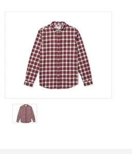 Lacoste Men's Check Flannel Shirt sz L - Picture 1 of 1