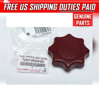 Manija ajustadora de posición de asiento LH genuina para Toyota Hilux SR5 Fortuner 2005-2014 Foto 1 de 4