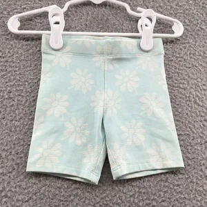 Tucker + Tate Girl's Floral Bike Shorts Blue 12M - Picture 1 of 3