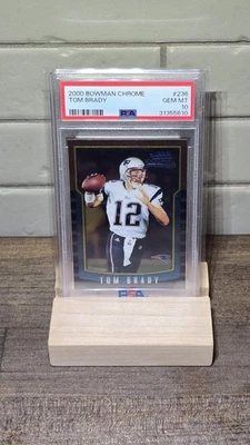 Bowman Chrome 2000 Tom Brady novato #236 PSA 10 GEM MT Patriots Goat RC! Foto 1 de 4