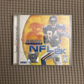 NFL 2K - Sega Dreamcast DC - Complete in box CIB