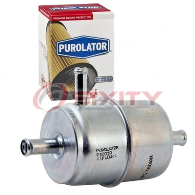 Filtro de combustible Purolator para Chrysler Fifth Avenue 1983-1989 línea de bomba de gas aire wp Foto 1 de 4