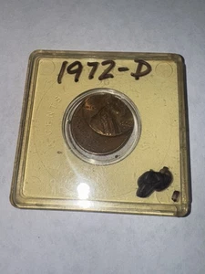 Centavo Lincoln 1972-D descentrado  - Imagen 1 de 8