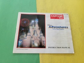 disney adventures in the magic kingdom nes Manual