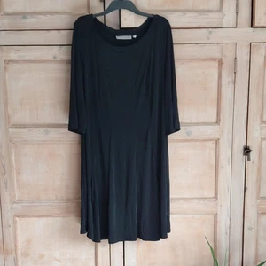 Simonton Says 2XL Black Sectioned A Line Dress Brand New #183 - Picture 1 of 4