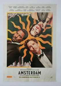 Amsterdam - Original Movie Poster - 27x40 WALL ART - Foto 1 di 1