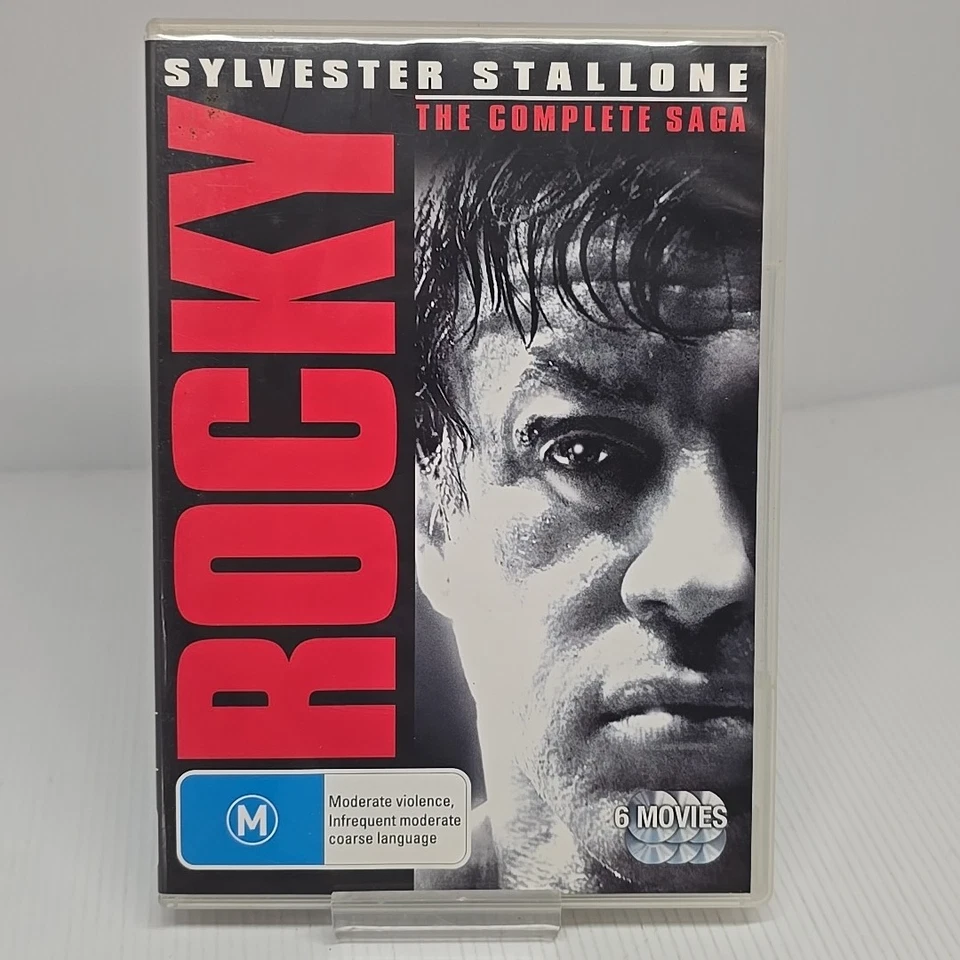 Rocky-The Complete Saga | Boxset (DVD, 2010) 1 2 3 4 5 Balboa Sylvester Stallone - image 1 of 2
