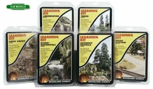 Nuevo en caja Woodland Scenics - Kits de aprendizaje de paisajes (N, OO, HO, O) Elige entre 7 kits - Imagen 1 de 22