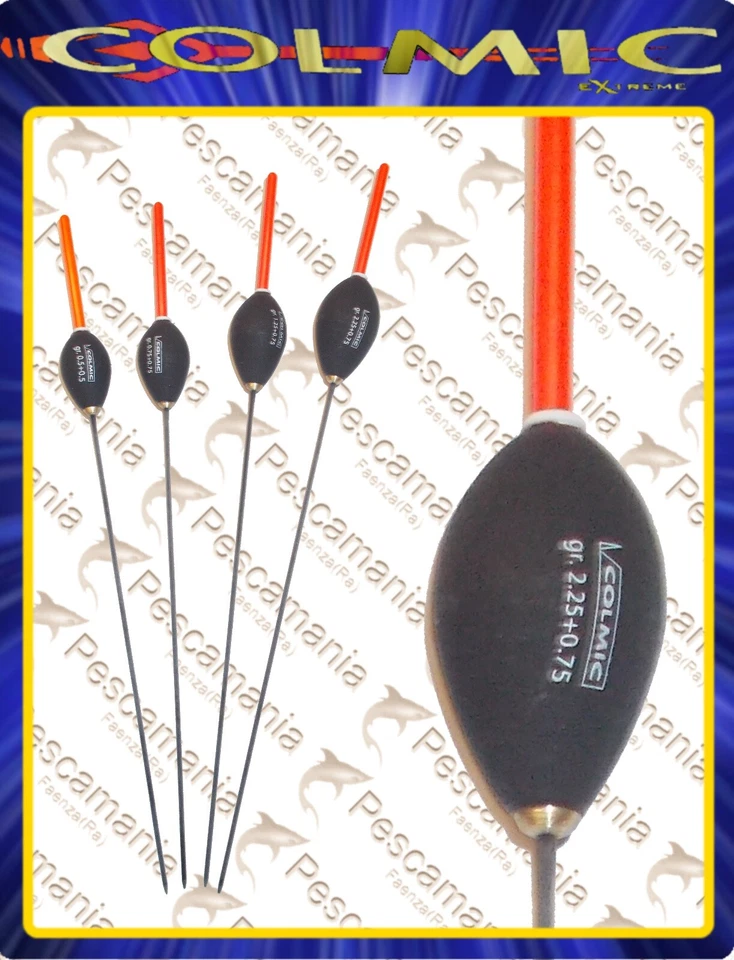 Galleggiante colmic "VIAREGGIO PIOMBATO" 1,0-5,0gr. portastalight filo interno - Imagen 1 de 1