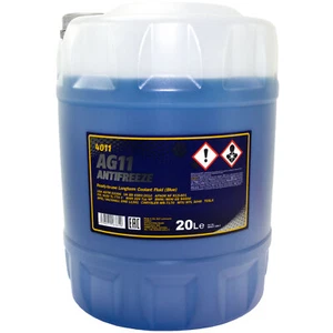 MANNOL AG11 Blau bis -40°C Kühler Frostschutz Kühlmittel 20 Liter Fertiggemisch - Bild 1 von 4