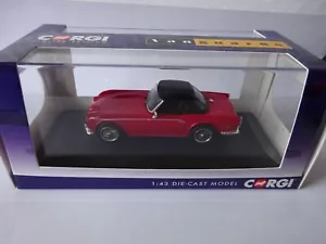 Vanguards Corgi VA11510 Triumph TR5 Signal Red. - Picture 1 of 6