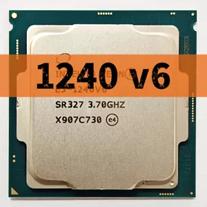 Intel Xeon E3-1240 v6 SR327 4 Cores 3.7GHz 8MB LGA1151 CPU Processor - Picture 1 of 3