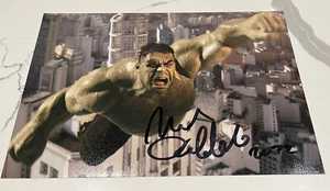 Mark Ruffalo Signed 'The Avengers' 12 x 8 Photo THE INCREDIBLE HULK AFTAL. - Picture 1 of 2