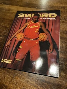 Cleveland Cavaliers 2024 The Sword Yearbook Vol 16 Cavs Basketball Arena Program - Picture 1 of 19