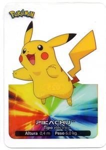 PIKACHU #025 LAMINCARD COLECCION POKEMON LAMINCARDS 2005 EDIBAS (USADA) - Imagen 1 de 2