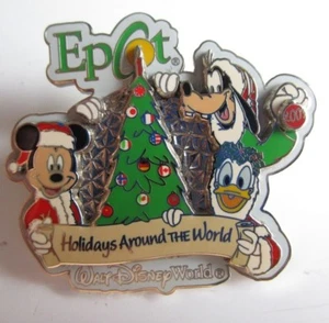 Disney WDW EPCOT VACACIONES ALREDEDOR DEL MUNDO 2003 GOOFY MICKEY DONALD LE 5000 PIN - Imagen 1 de 1