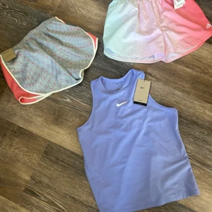 NWT Girls Nike Dri Fit Adidas Tank Shorts Size Large Bundle - Picture 1 of 5
