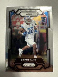 2023 Panini Prizm Brian Branch #328 Rookie RC Detroit Lions - Picture 1 of 2