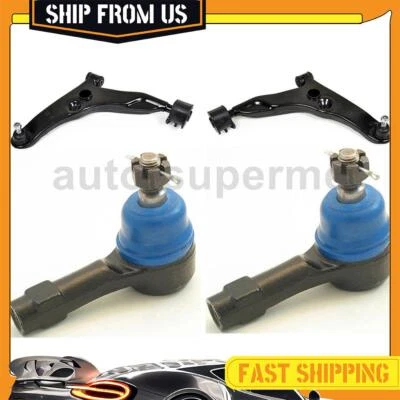 Brazo de control delantero exterior e inferior para Mitsubishi Mirage 2000-2002 4x Foto 1 de 4