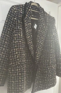 Twinset Tweed Blazer XL - Picture 1 of 6