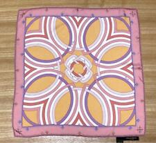 Emilio Pucci scarf Silk Geometric pattern square 41x41cm