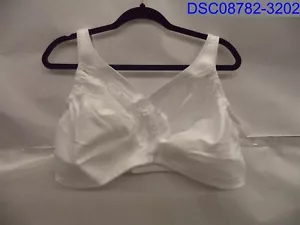 Glamorise, Women's White Bra, Size=48DD - Picture 1 of 5