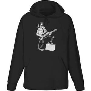'Skeleton Playing Guitar' Adult Hoodie / Hooded Sweater (HO025602)