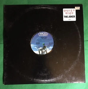 Quiet Riot The Joker 12” Vinyl Promotional Single CBS Pasha Scotti Bros. - Picture 1 of 3