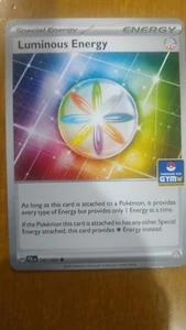 Pokemon Juego de Cartas Coleccionables Energía Luminosa Gimnasio Sello Asia Exclusivo PAL 191/193 - Imagen 1 de 1