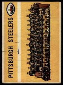1960 Topps #102 Pittsburgh Steelers - Bild 1 von 2