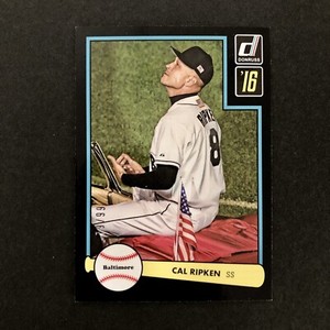 Cal Ripken Jr 2016 Donruss ’82 #D82-41 Black Border Card /99, Orioles, 1982