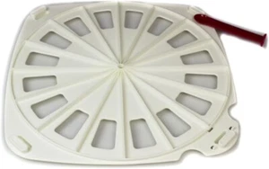 TUPPERWARE Snack Happy-Snack Big Croissant weiß D156 Hörnchen Kipferl Alllerlei - Bild 1 von 1