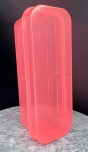 CLINIQUE Plastic PINK Beauty Box / Container for Gifts or Makeup - Picture 1 of 7