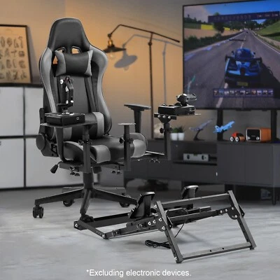Marada Flight Simulator Gaming Seat with Pedal Mount for Logitech Thrustmaster - Image 1 of 4