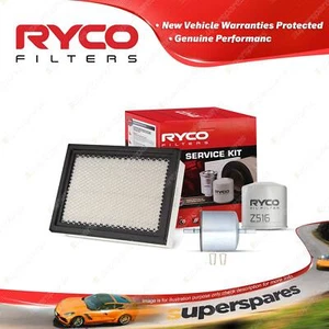 Ryco Oil Air Fuel Filter Service Kit for Mazda Tribute 6Z 8Z CU YU08 04-08 - Picture 1 of 2