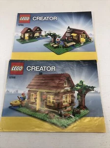 Lego Creator Set #5766 Log Cabin, INSTRUCTIONS ONLY RETIRED - Picture 1 of 3