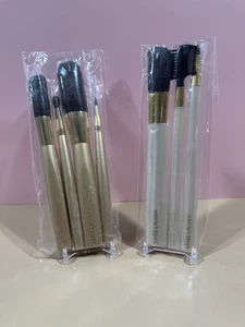 NEU 7-teiliges Set Estee Lauder Make-up Puder Pinsel Gold & Grau. Sortiert. - Bild 1 von 3