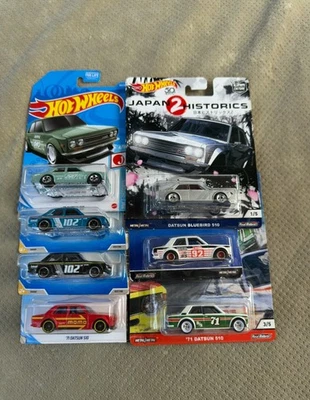 7-HOT WHEELS 510-е годы, японская история, автомобильная культура, настоящие всадники и Datsun BlueBirds - Изображение 1 из 4