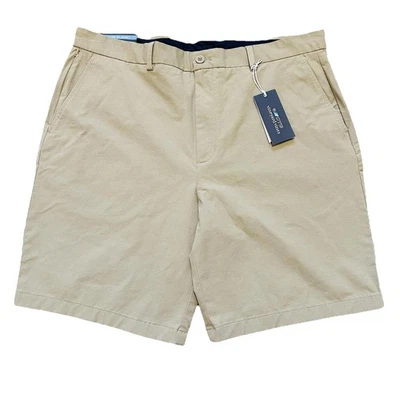 NUEVO CON ETIQUETAS VINEYARD VINES Pantalones Cortos Para Hombre 38 Caqui On-The-Go OTG 9" Golf Elastizados Secado Rápido Foto 1 de 4