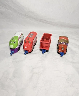 Chuggington Die Dast  Train Lot Of 4 Trains. Ludorum Learning Curve. - Image 1 of 4