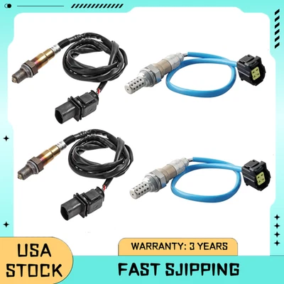 4x Up+Downstream Oxygen Sensor For Mercedes-Benz CLK63 SL63 AMG 6.3L V8 2007-12 Foto 1 de 4