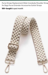 Handtasche/Gitarre Ersatz verstellbar Boho Taschengurt mit Gold Hardware NEU - Bild 1 von 4