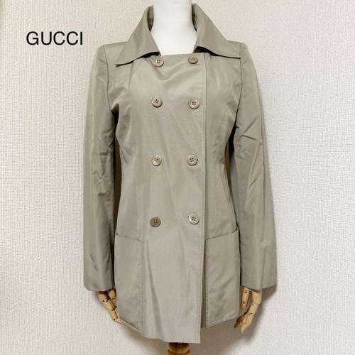 Cappotto Gucci seta beige dal Giappone