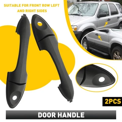 2x Manija de puerta delantera para Ford Focus 2000-2007 | Mazda Tribute 2001-2004 con cerradura Foto 1 de 4