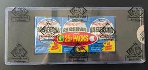 1980 Topps Baseball Unopened Wax Tray ( 3 Packs ) BBCE Rickey Henderson RC ? /1 - Picture 1 of 2